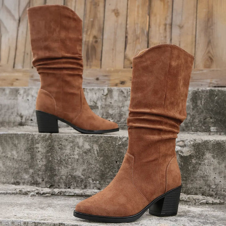 Marina Mid-Calf Slouch Boots