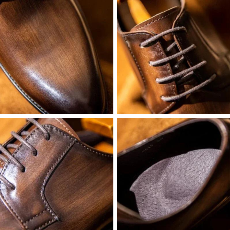 Elithro - Echtes Leder Schuhe