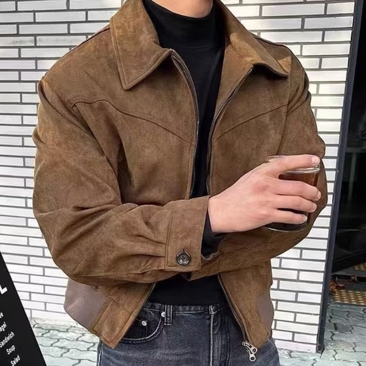 Rustshade Suede Jacket - Edward Fraiser