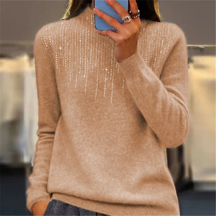 Freda Sequin Knit Sweater