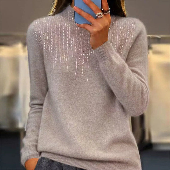 Freda Sequin Knit Sweater