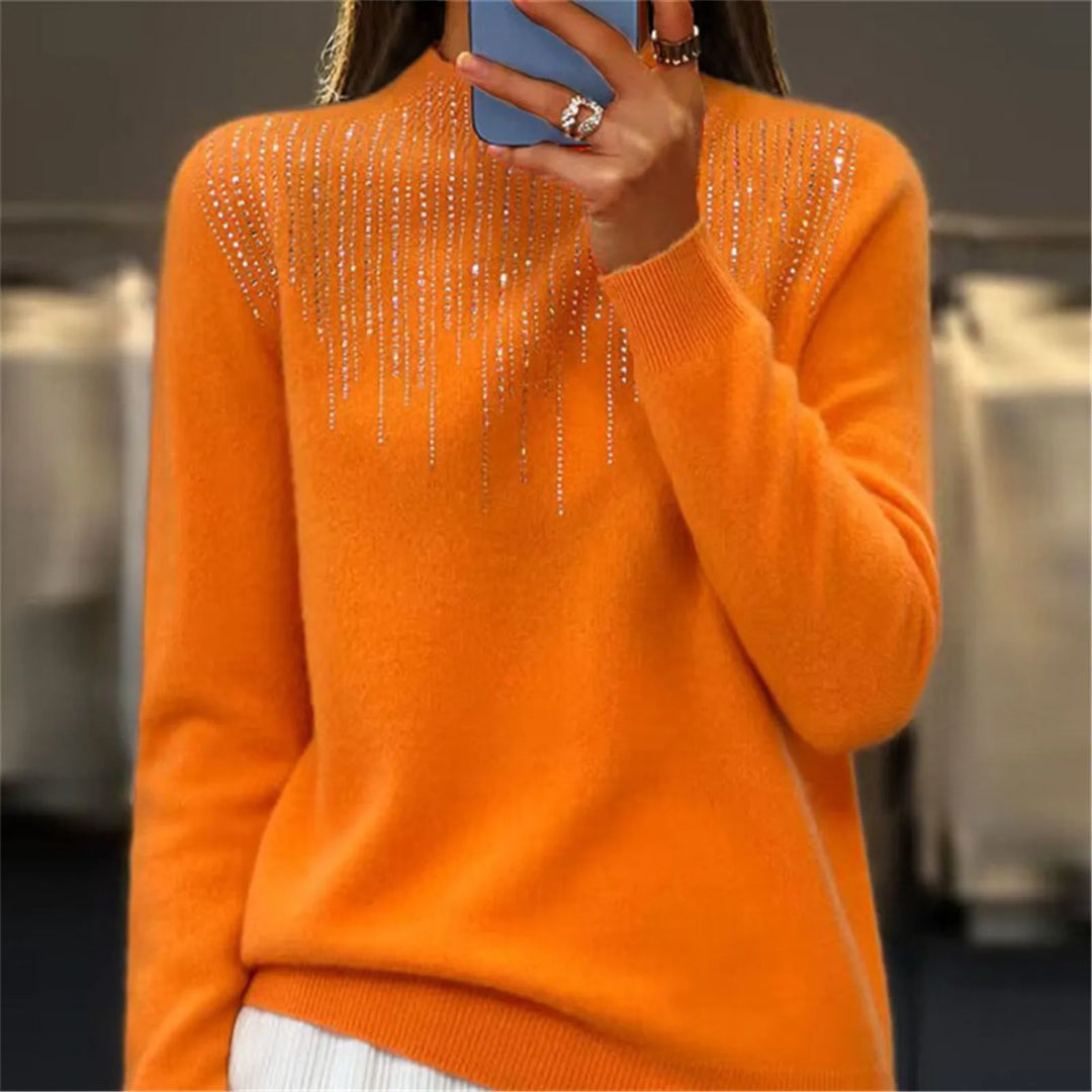 Freda Sequin Knit Sweater