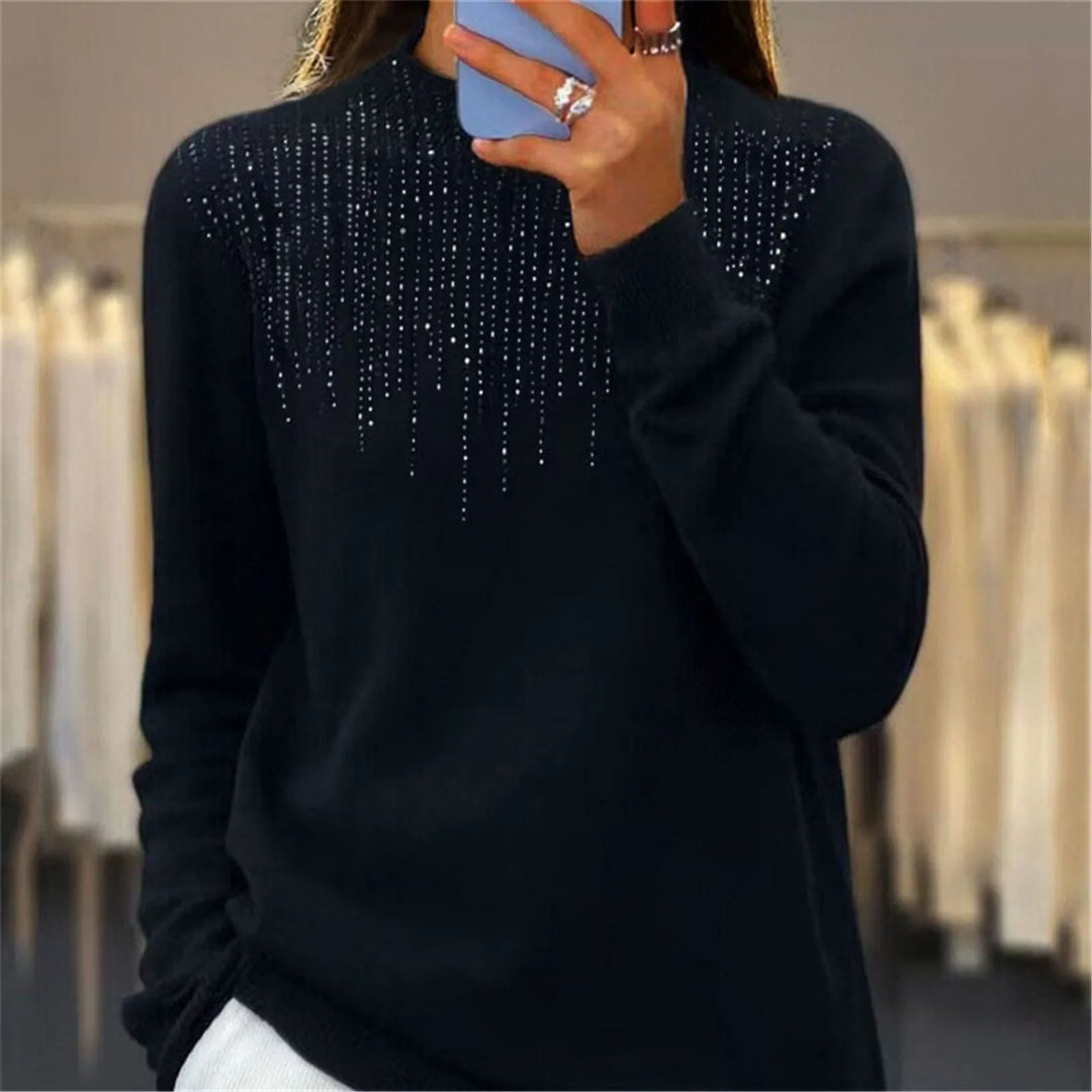 Freda Sequin Knit Sweater