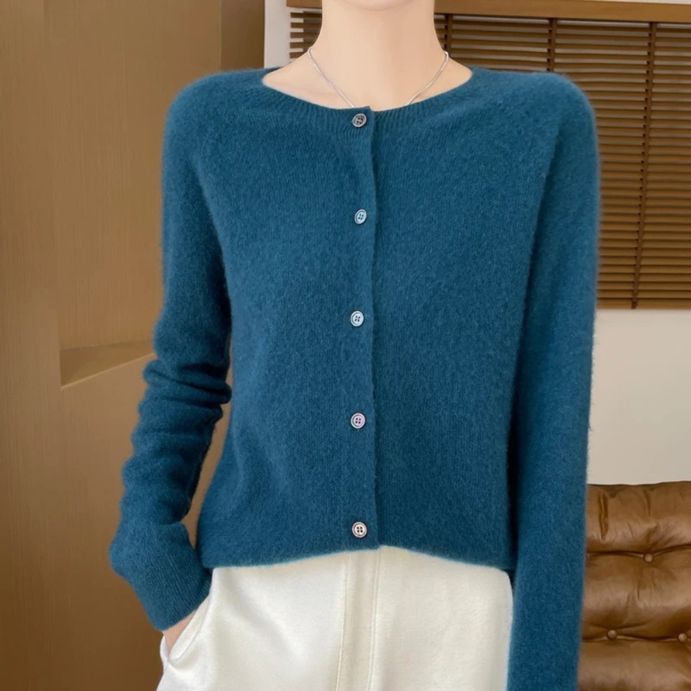 Valira Merino Wool Cardigan