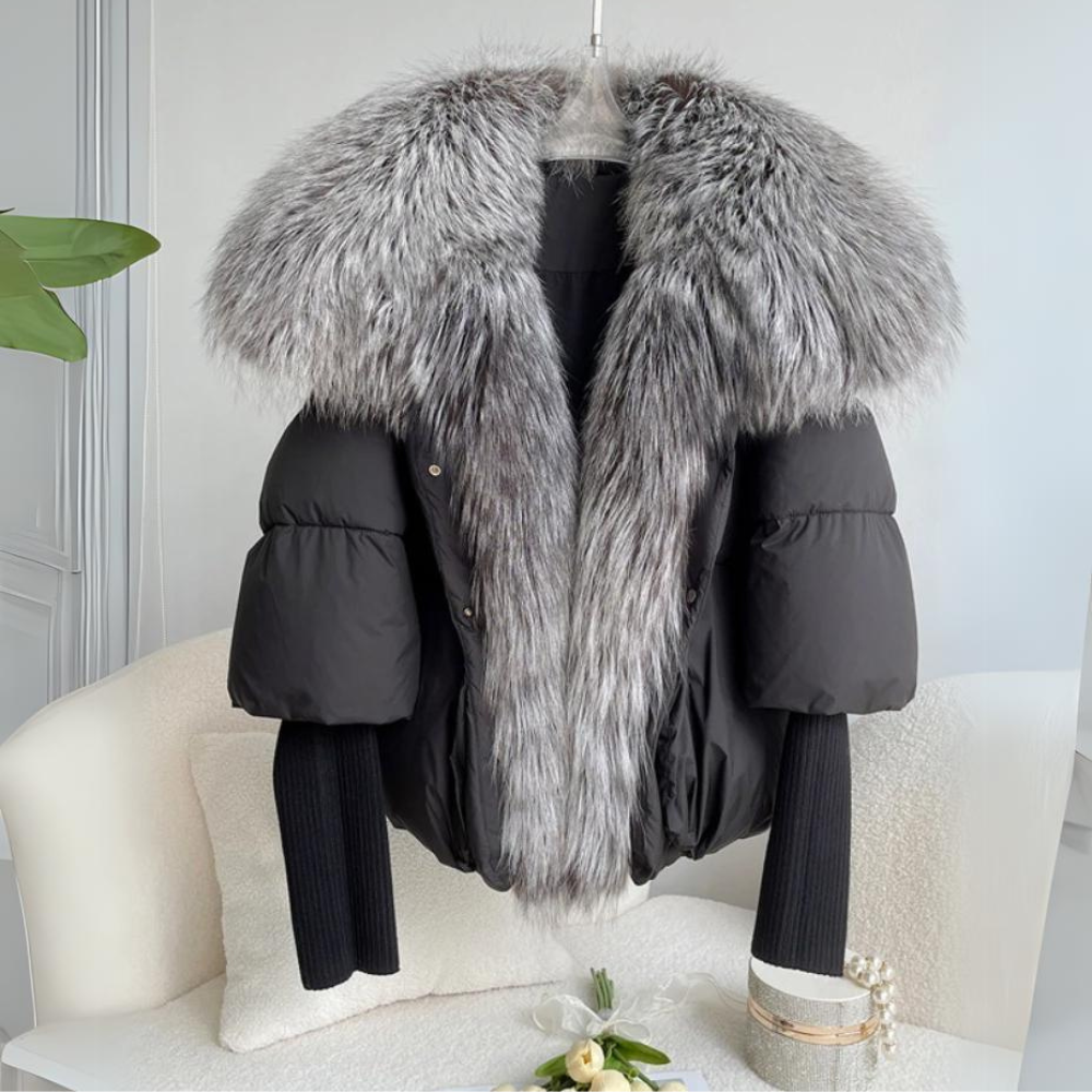 Amara Faux Fur Collar Jacket