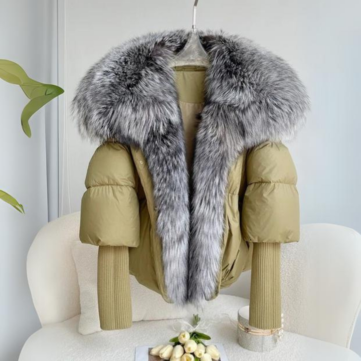 Amara Faux Fur Collar Jacket