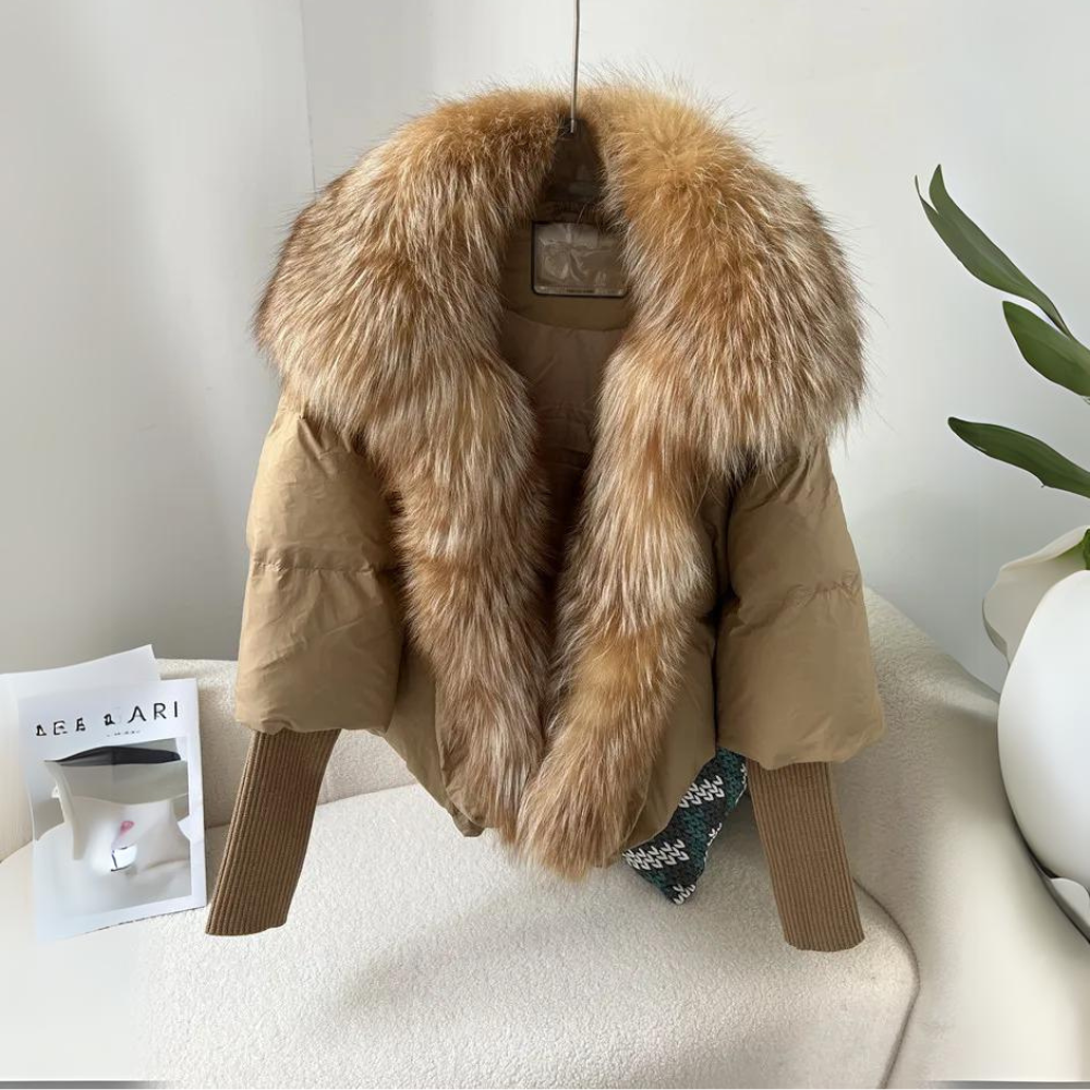 Amara Faux Fur Collar Jacket