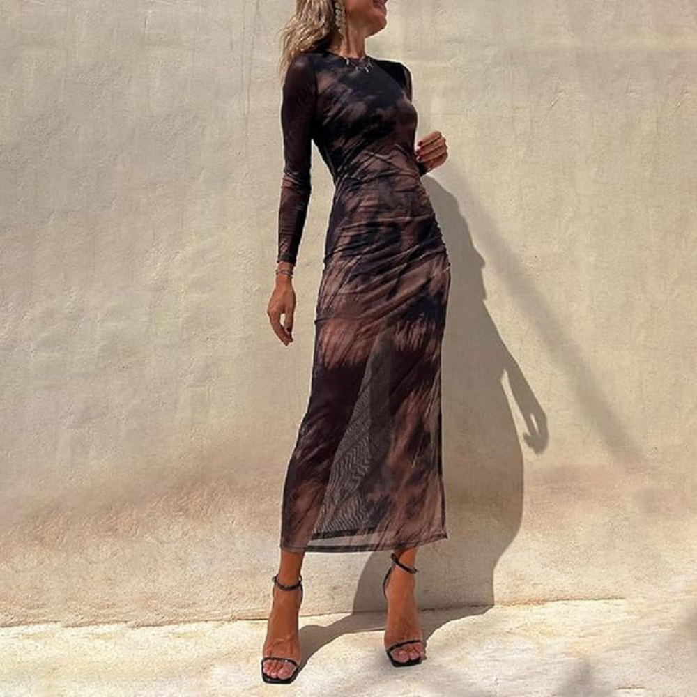 Capri Tie-Dye Slim Fit Dress