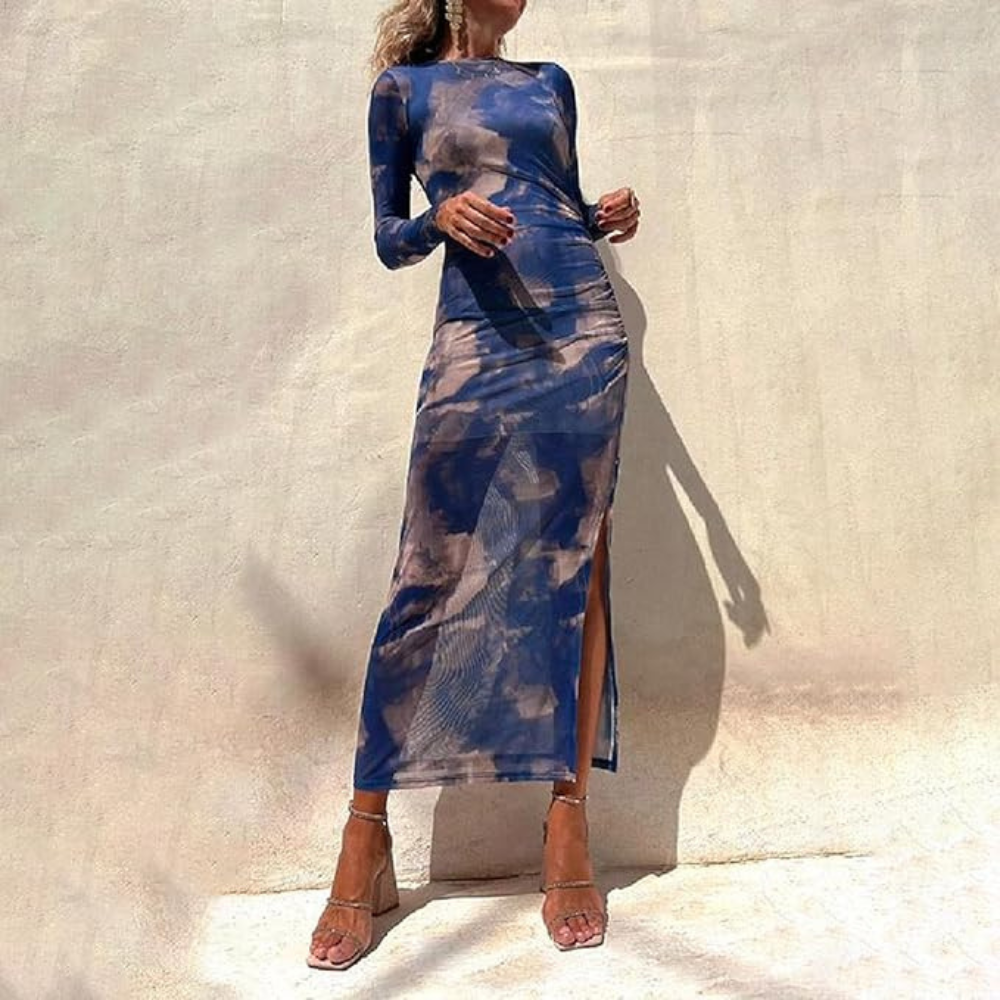 Capri Tie-Dye Slim Fit Dress