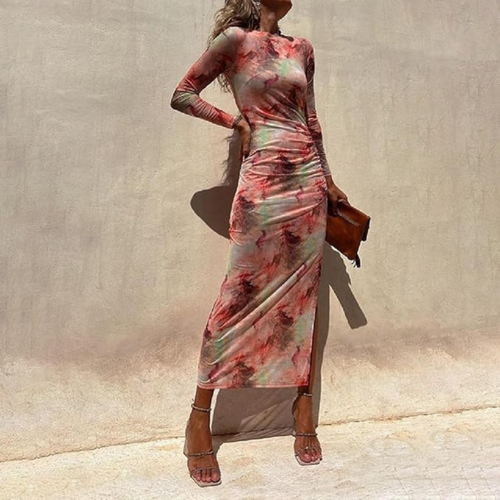 Capri Tie-Dye Slim Fit Dress