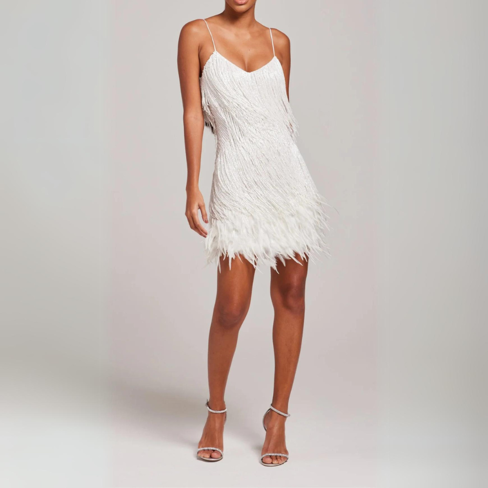 Selene Sequin Tassel Mini Dress