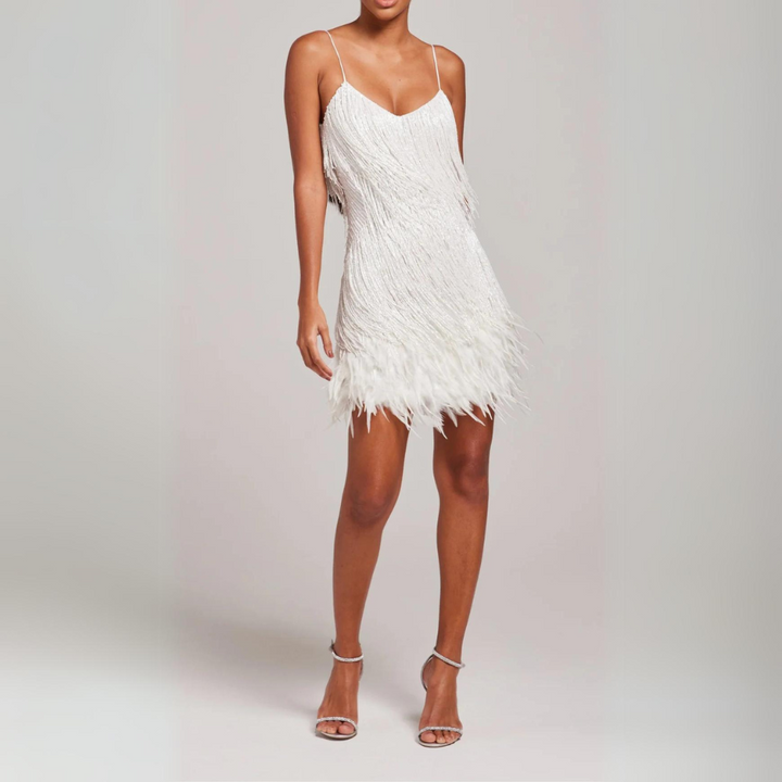 Selene Sequin Tassel Mini Dress