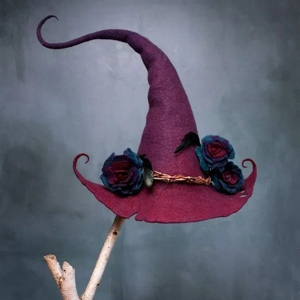 Enchanted Felt Witch Hat