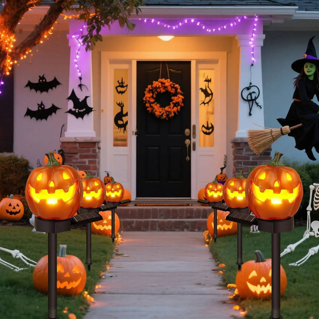 Light Up Pumpkin Pathway Lights