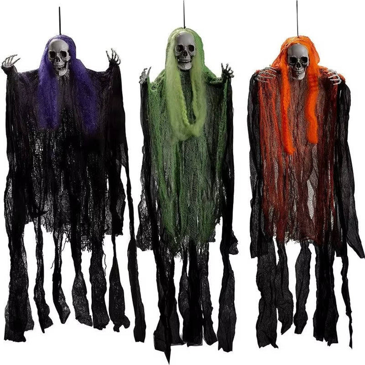 Hanging Grim Reaper Decorations Set of Three