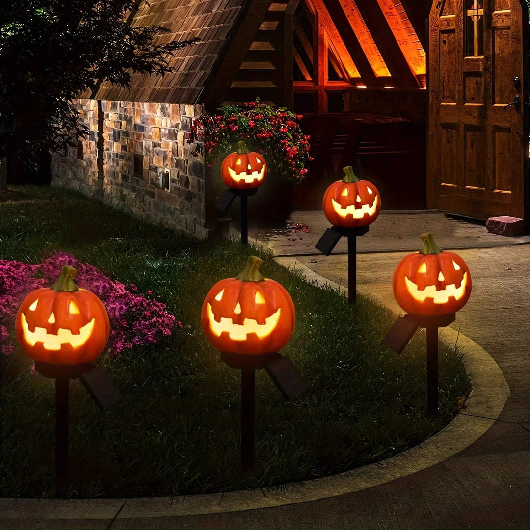 Light Up Pumpkin Pathway Lights