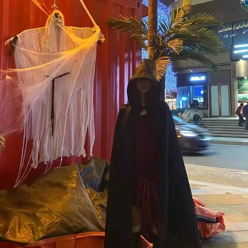 Hooded Cloak Halloween Costume for Adults