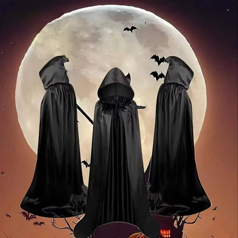 Hooded Cloak Halloween Costume for Adults