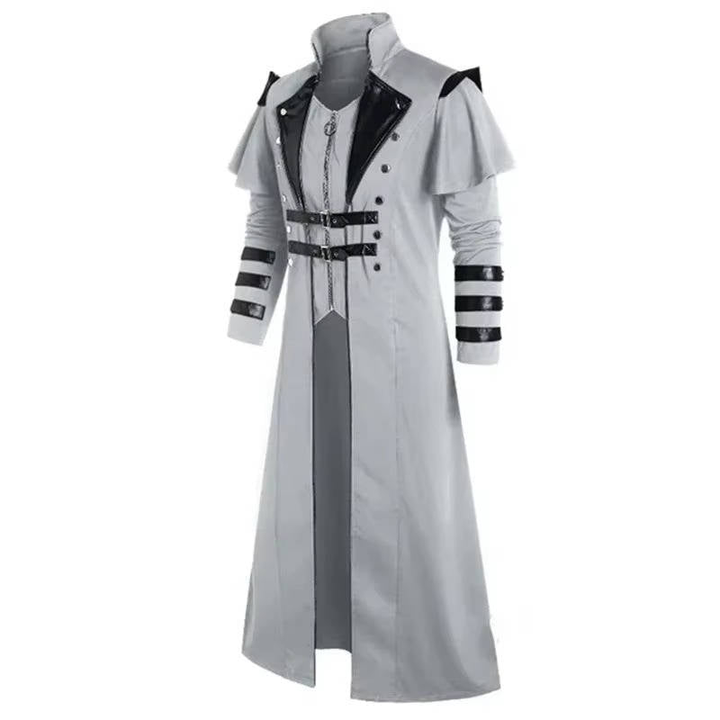 Medieval Steampunk Jacket Costume for Men