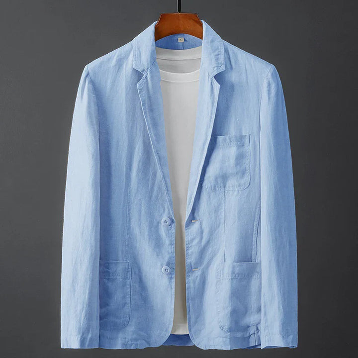 Enzo Conti Luxuriöse Leinenjacke