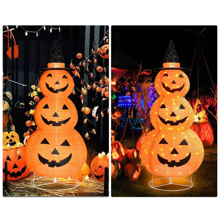 Light Up Pumpkin Outdoor Decoration