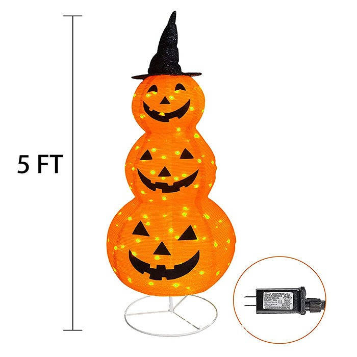 Light Up Pumpkin Outdoor Decoration