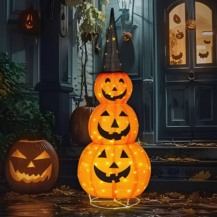 Light Up Pumpkin Outdoor Decoration