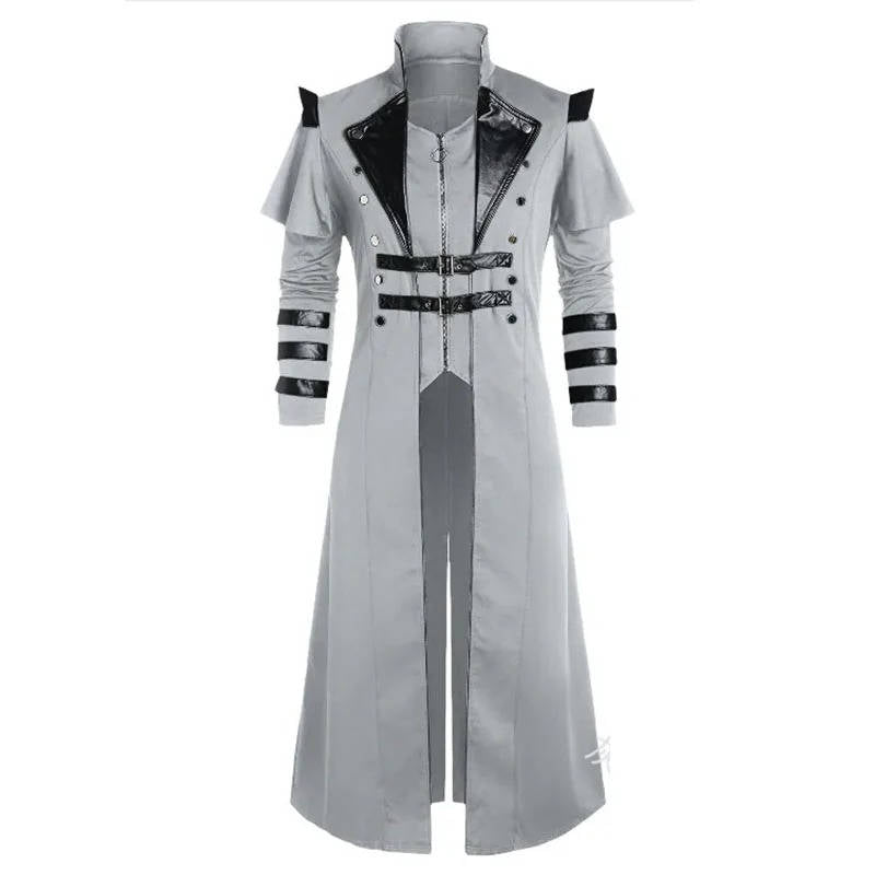 Medieval Steampunk Jacket Costume for Men