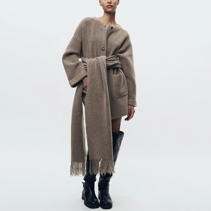 Seraphine Buttoned Knit Cardigan