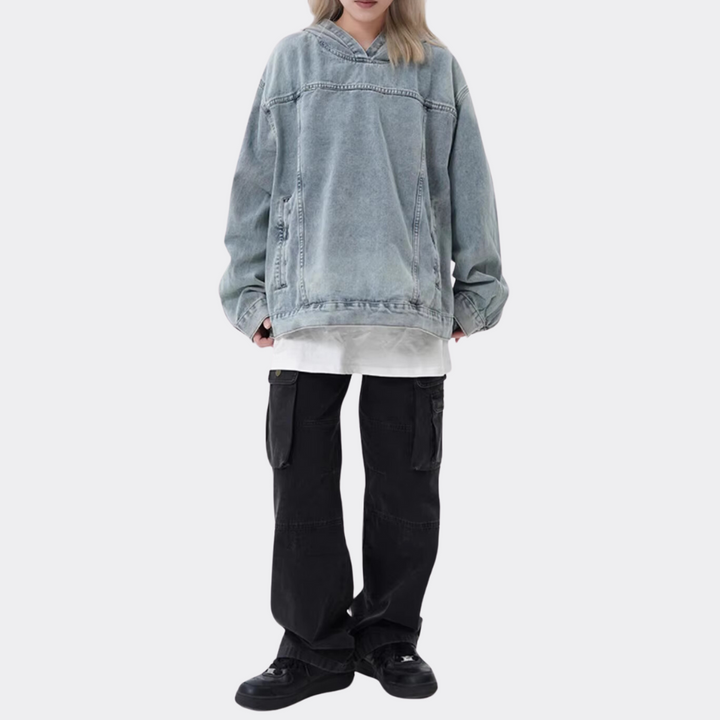 Amalfi Denim Hoodie