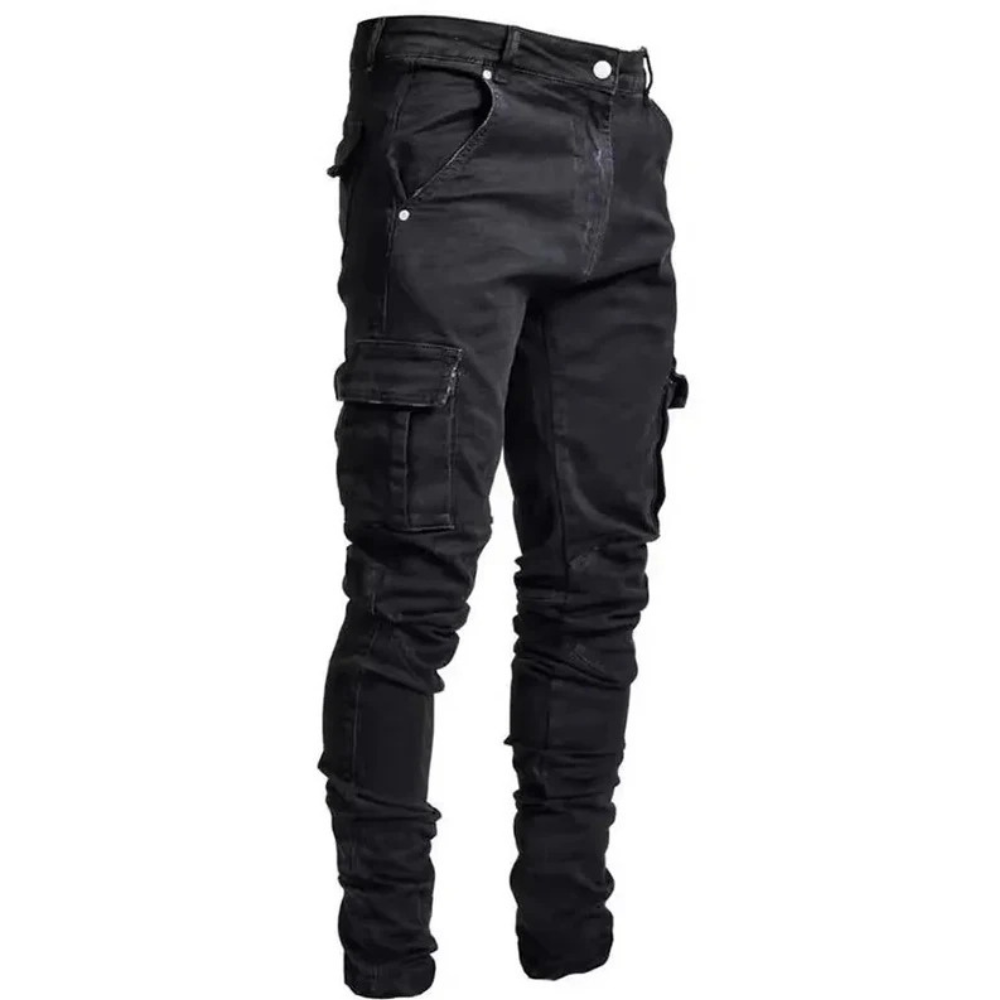 Leander Cargo Denim Jeans